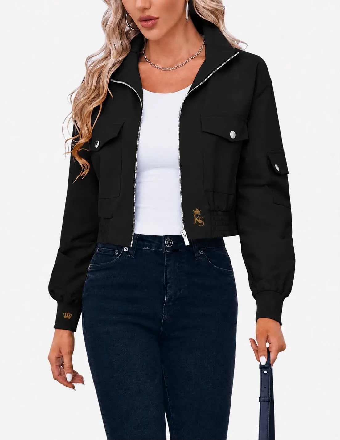 Kingdom Collection · Bomber Sovereign (Mujer)